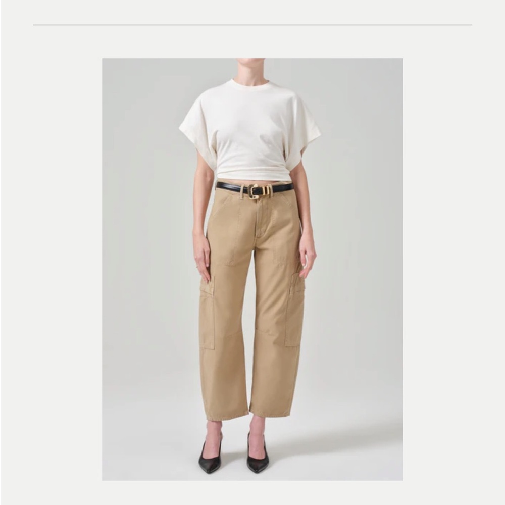 Citizens Of Humanity Marcelle Low Slung Easy Cargo